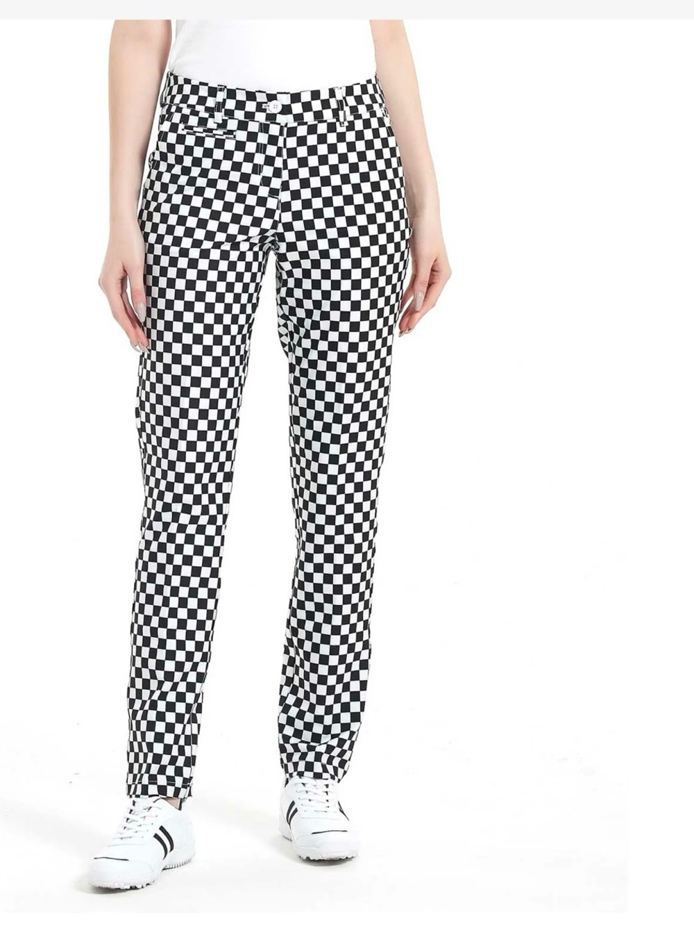 NWOT Lesmart Women's Tailored Stretch Golf Pants Size 14 UPF 50+